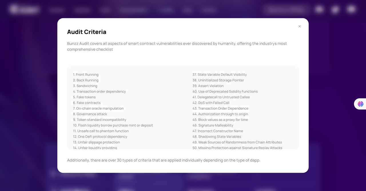 Bunzz Audit - Imagem 2 Bunzz Audit - Imagem 2