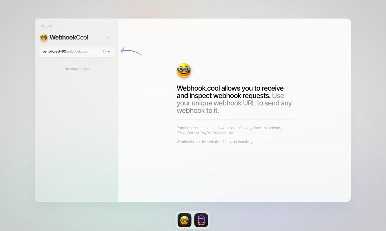 Webhook.cool - Imagem 2 Webhook.cool - Imagem 2