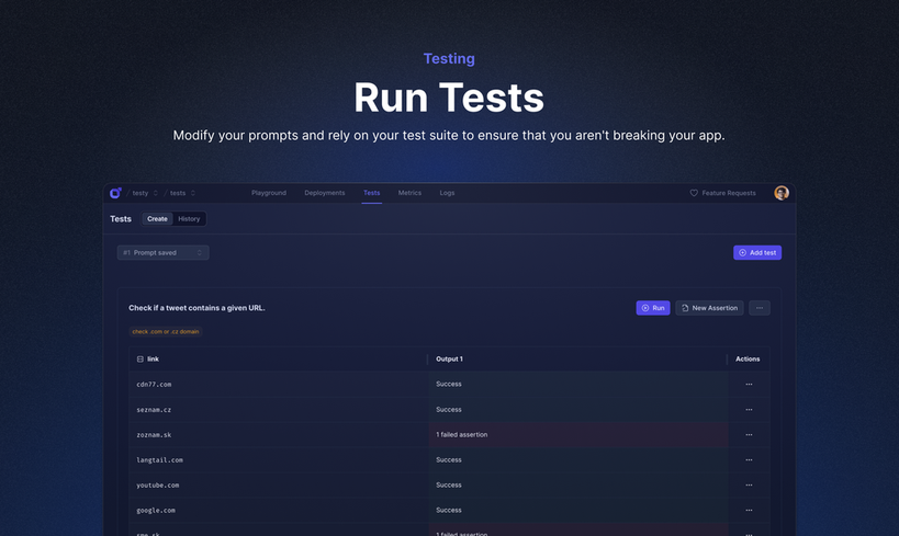 Langtail - Imagem 5 Langtail - Imagem 5