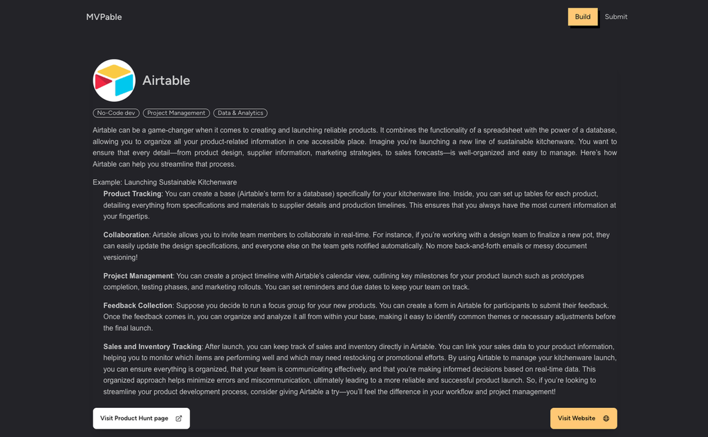 MVPable | Explore Trusted Tools to Kickstart Your Next Project | FREE SaaS Boilerplate - Imagem 2 MVPable | Explore Trusted Tools to Kickstart Your Next Project | FREE SaaS Boilerplate - Imagem 2