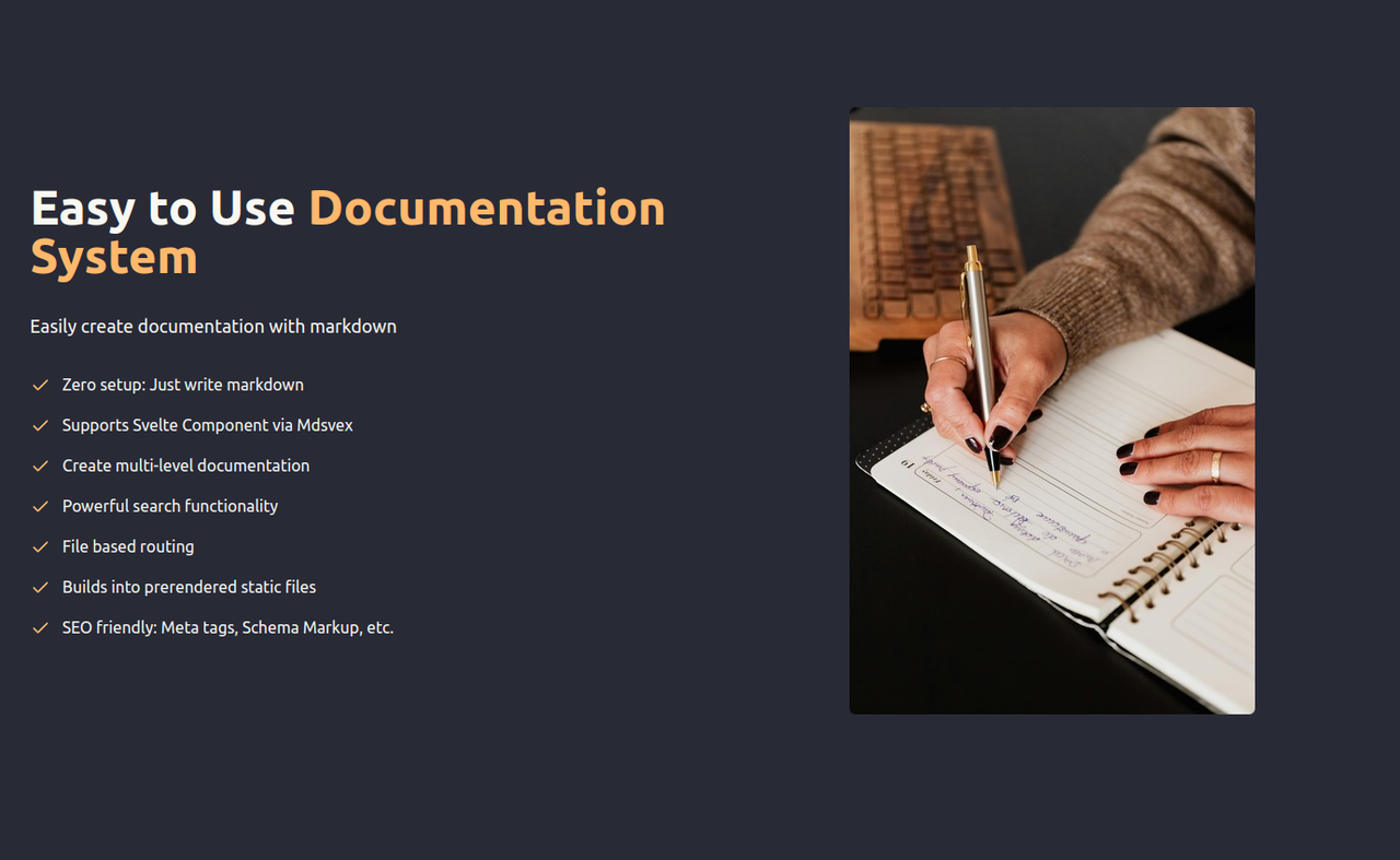 Svelte Starter Kit - Imagem 3 Svelte Starter Kit - Imagem 3