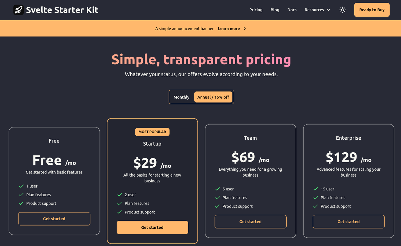 Svelte Starter Kit - Imagem 5 Svelte Starter Kit - Imagem 5