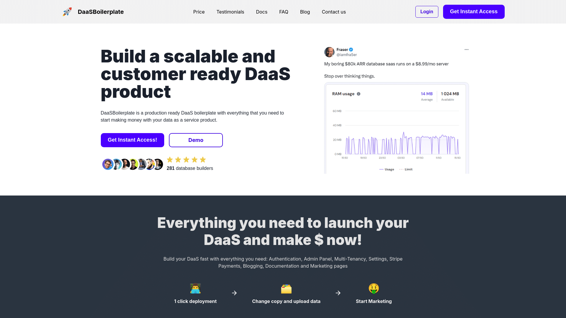 DaaSBoilerplate DaaSBoilerplate