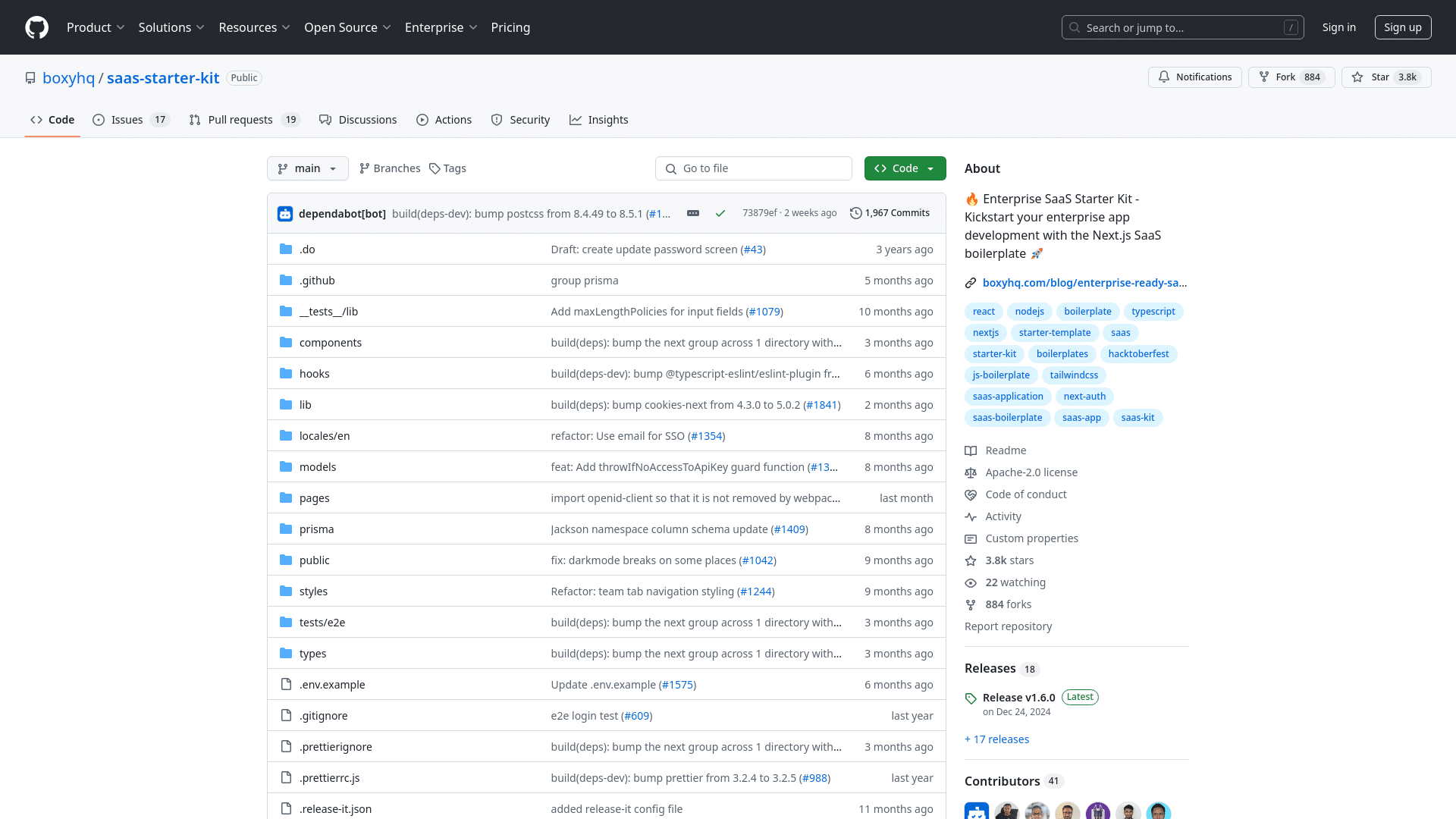 Enterprise SaaS Starter Kit