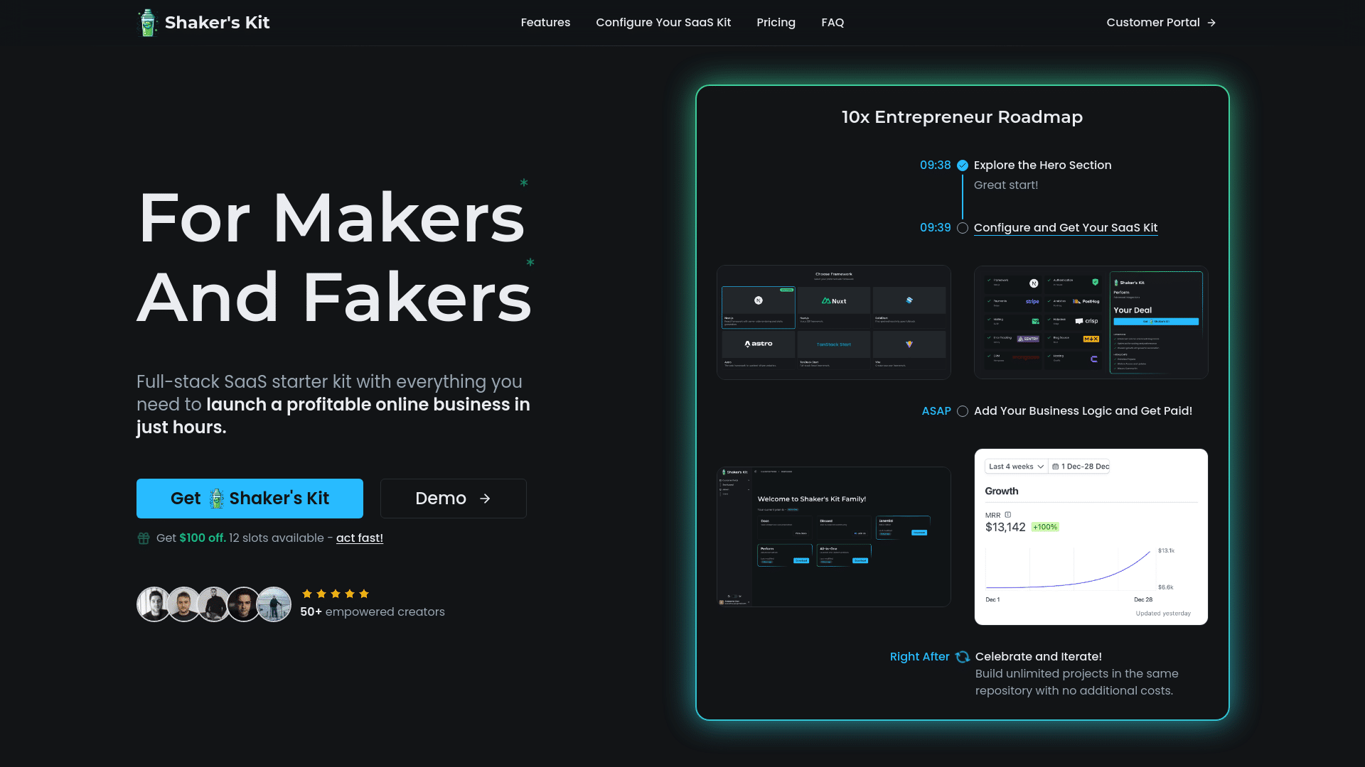 Shakers Kit Shakers Kit