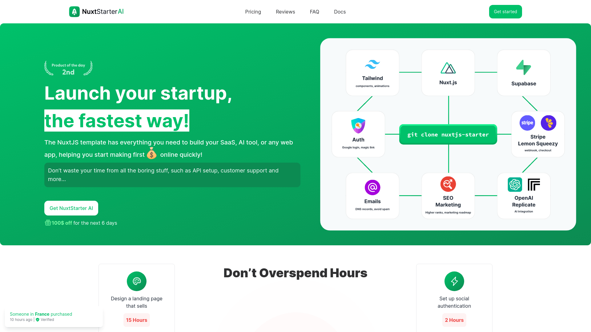 Nuxt Starter AI Nuxt Starter AI