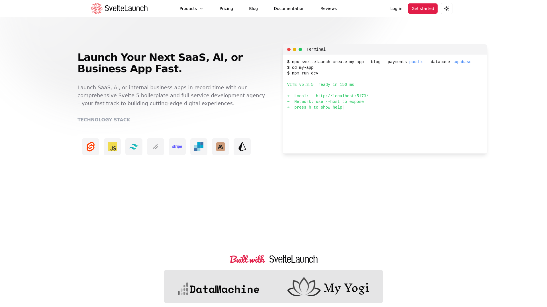Svelte Launch Svelte Launch