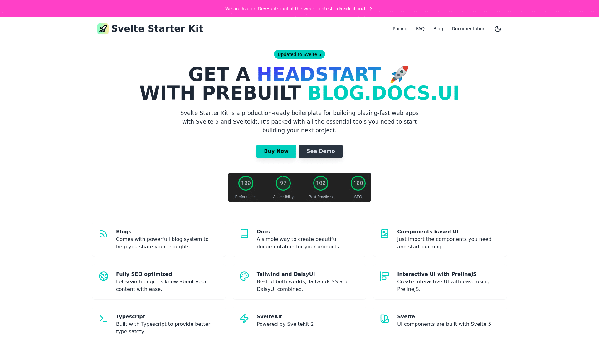 Svelte Starter Kit Svelte Starter Kit