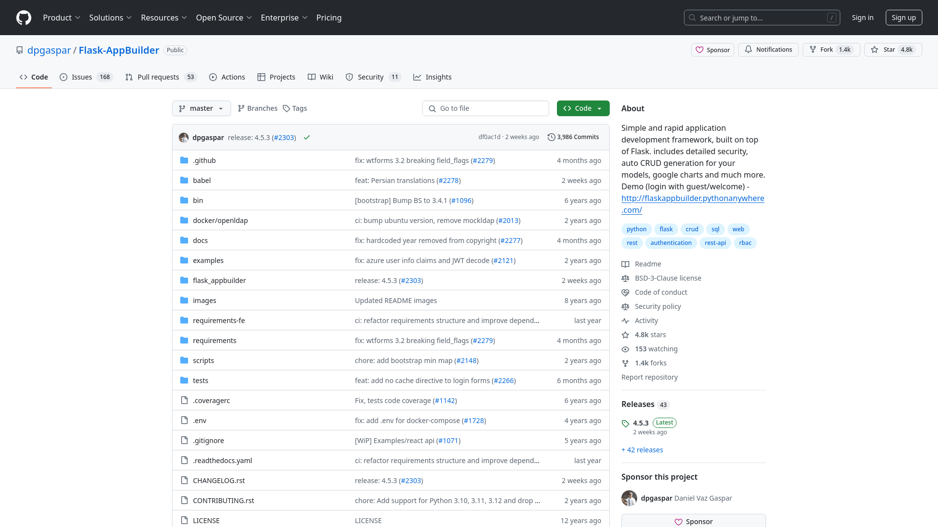 Flask App Builder Flask App Builder