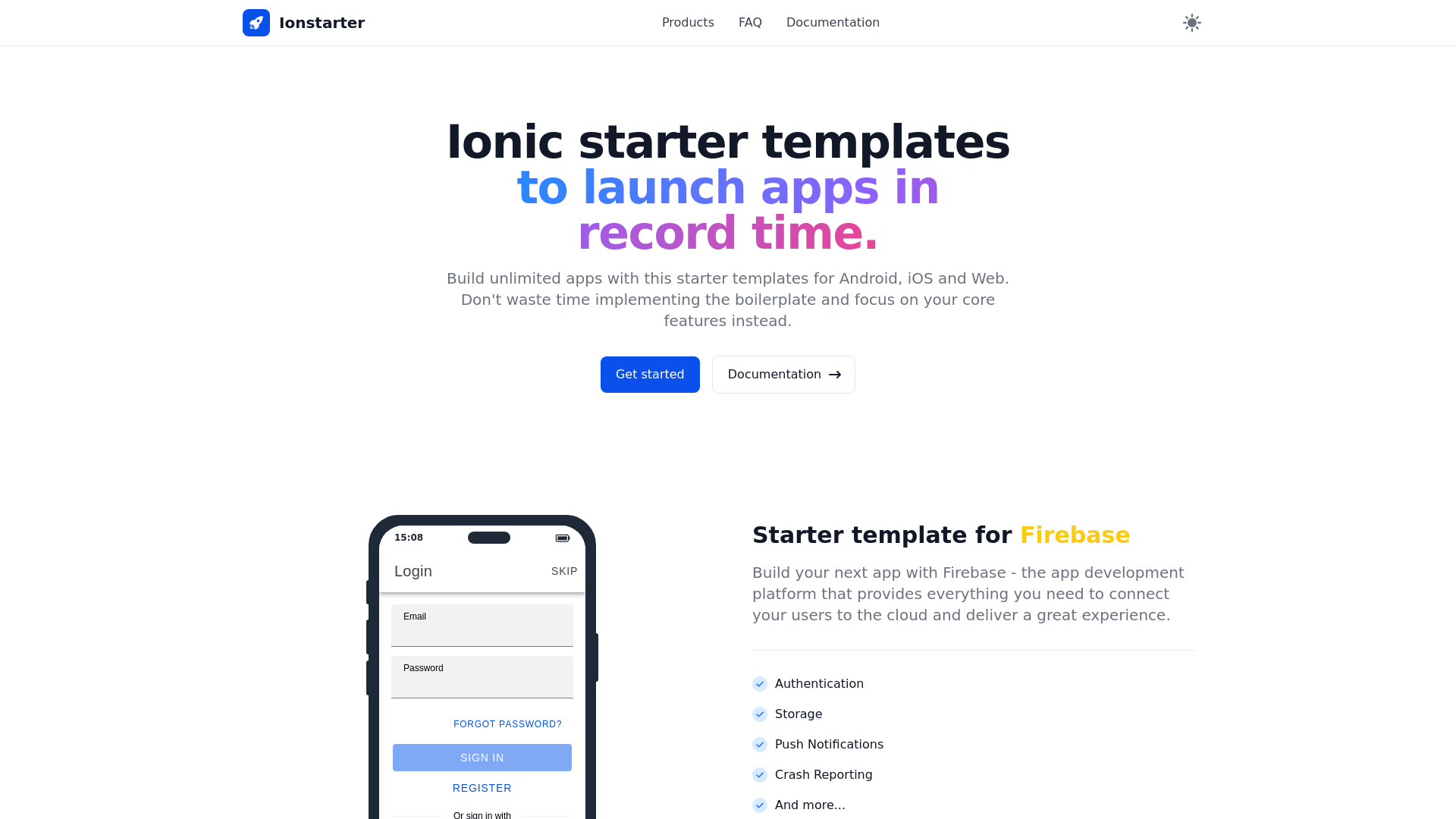 Ionstarter