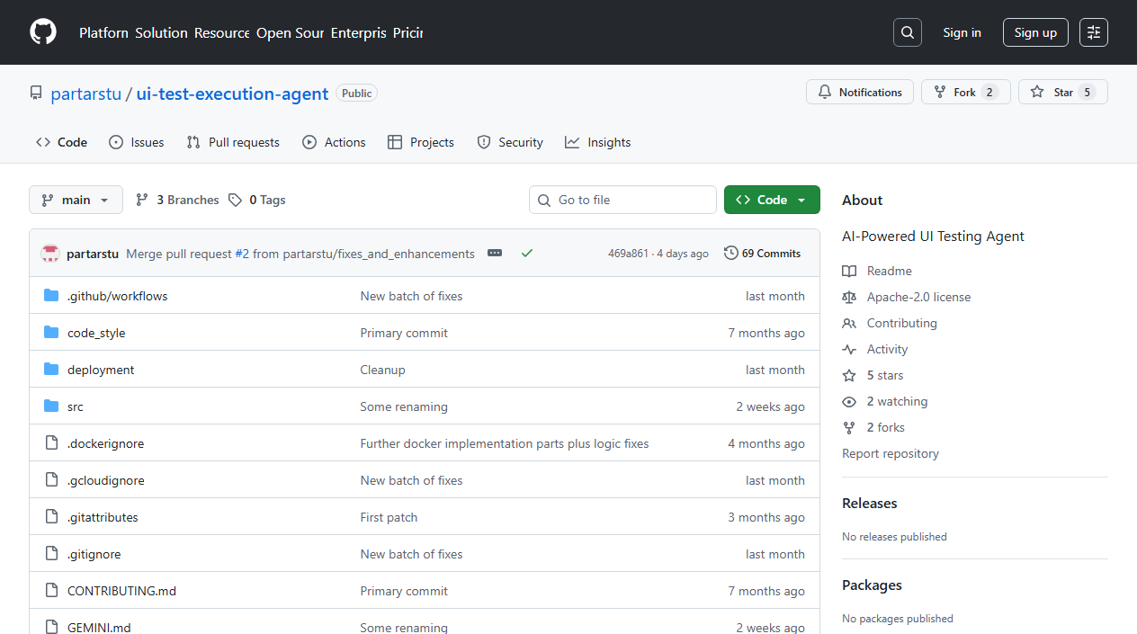 AI-Powered UI Test Automation Agent