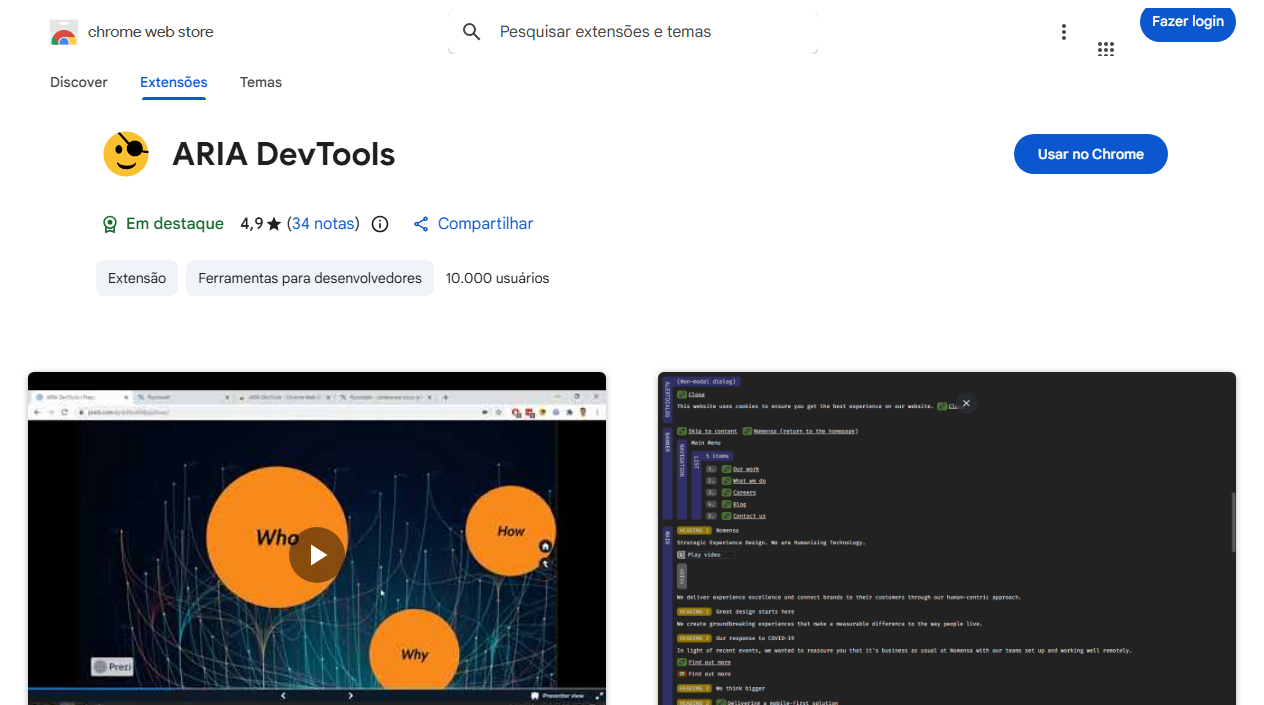 ARIA DevTools