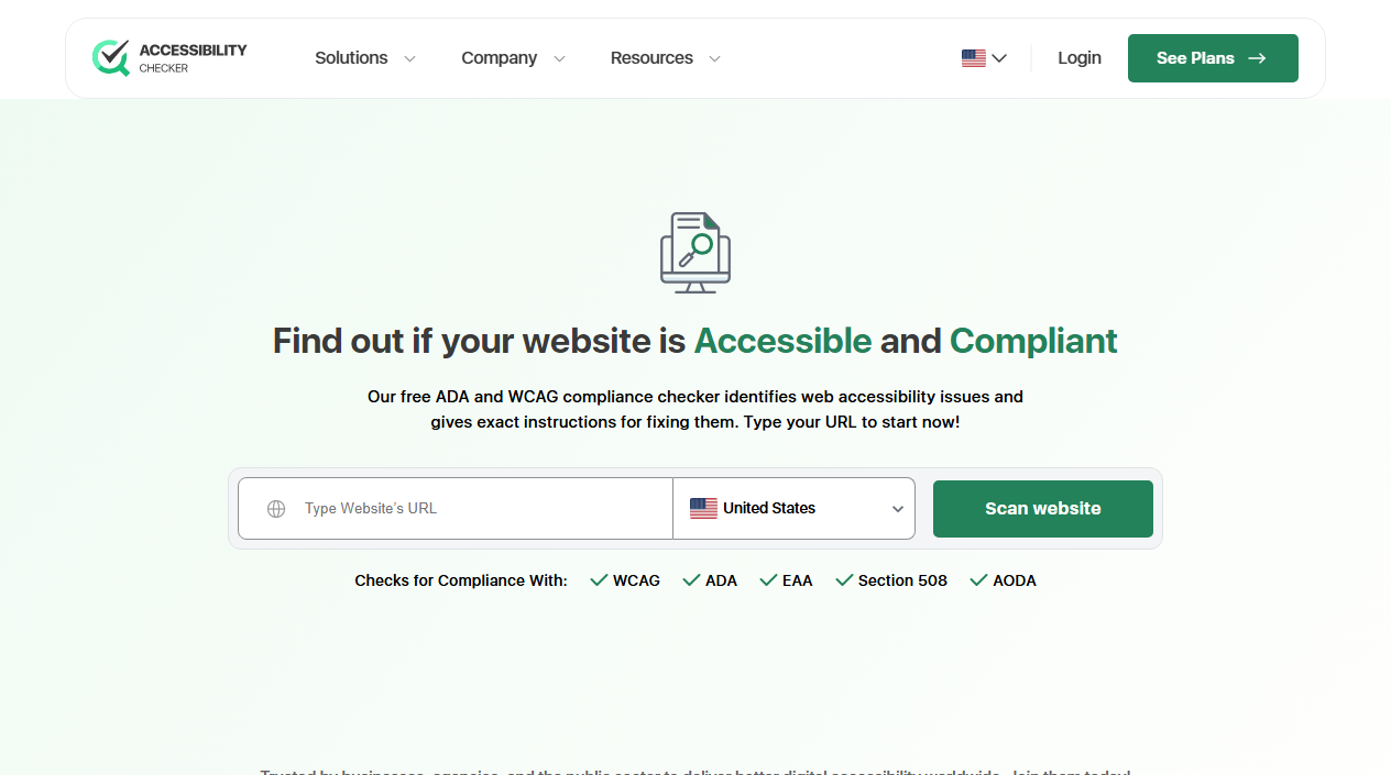 Accessibility Checker