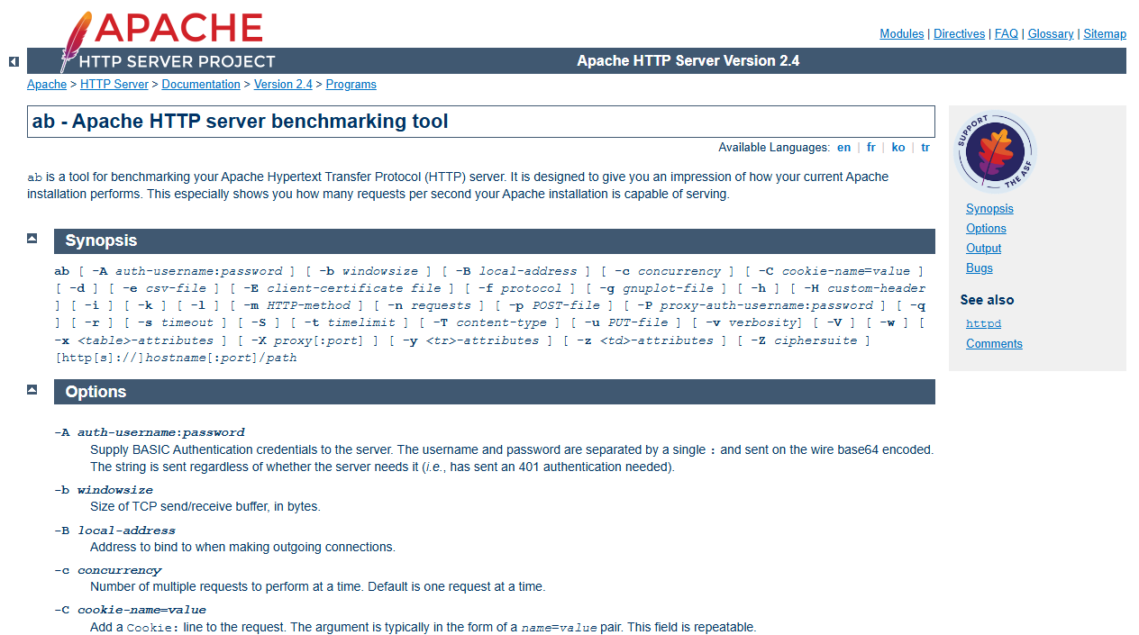 Apache Bench