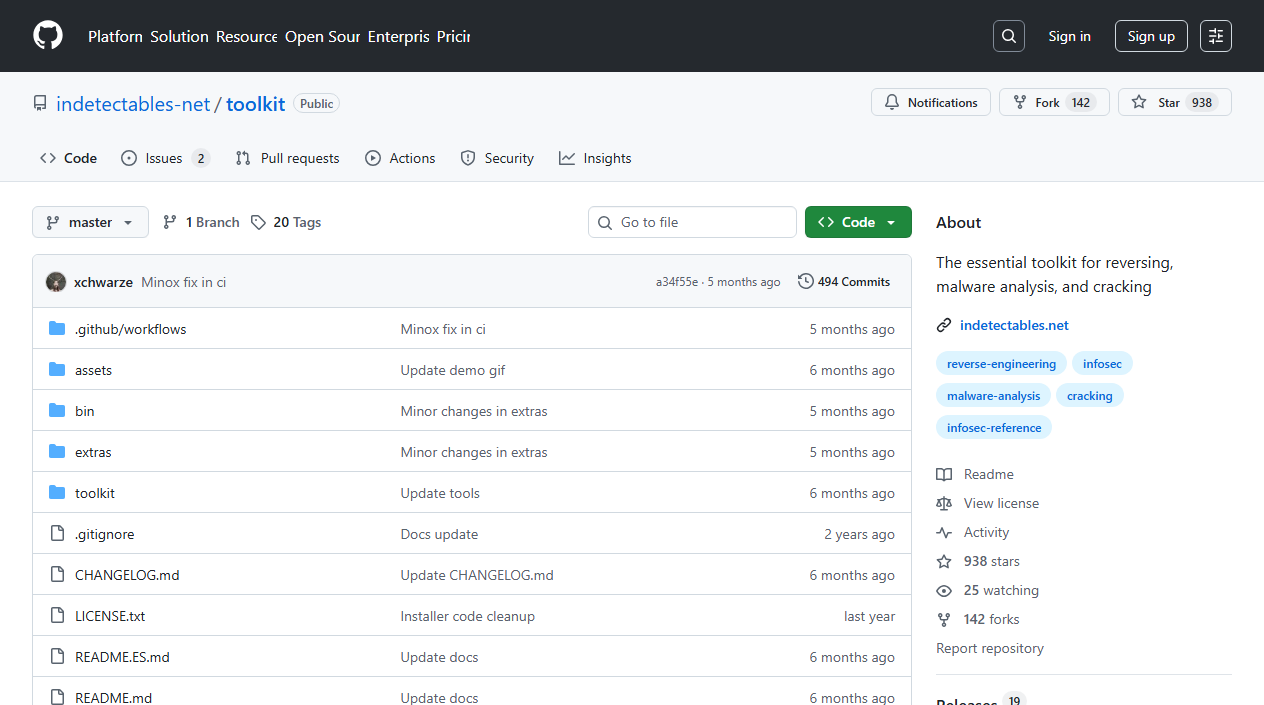 Indetectables Toolkit