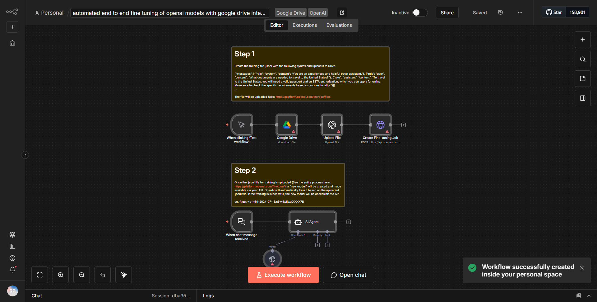Seamless End-to-End Optimization of OpenAI Models with Google Drive Connectivity