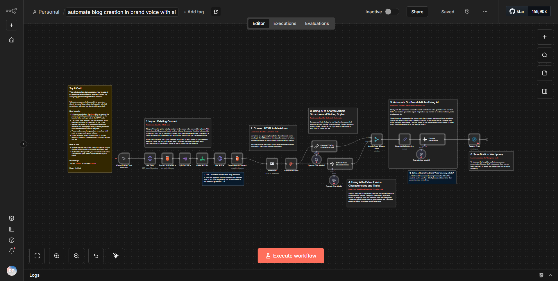 Streamline Blog Generation in Brand Tone Using AI