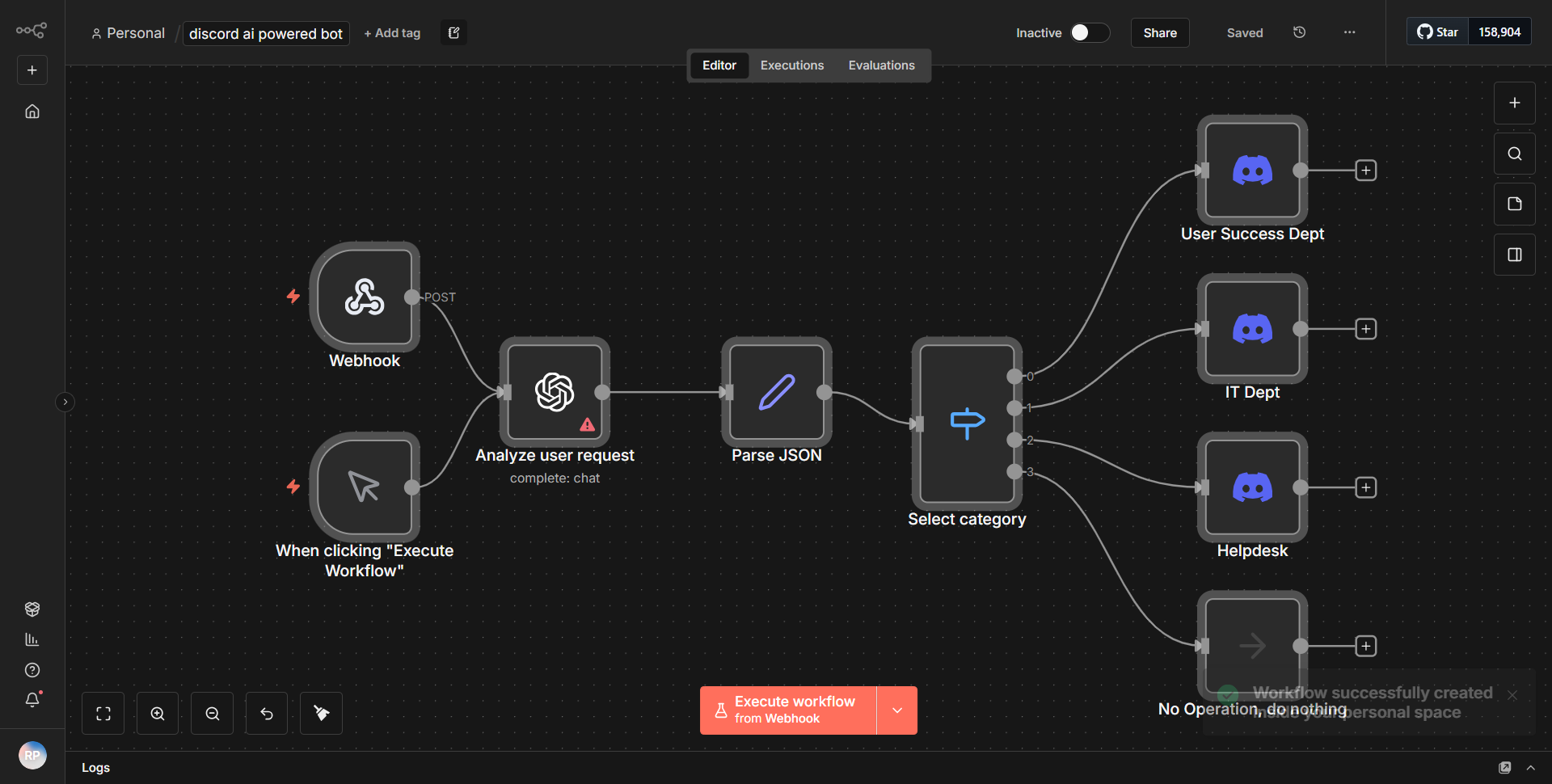 AI-enhanced Discord bot