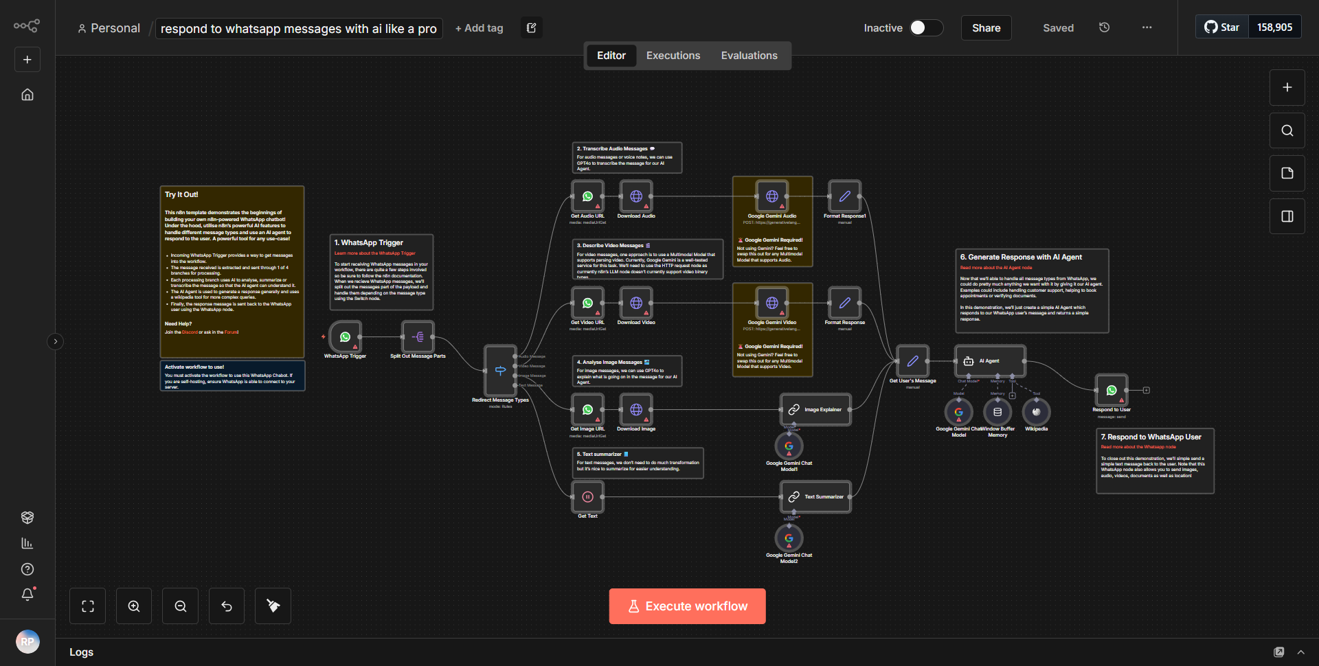 Engage with WhatsApp Messages Using AI Like an Expert!