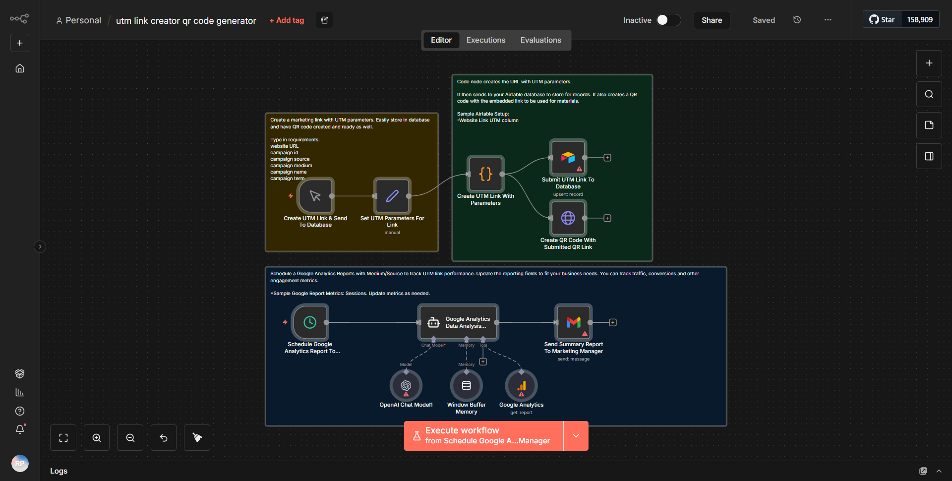 UTM Link Generator & QR Code Creator