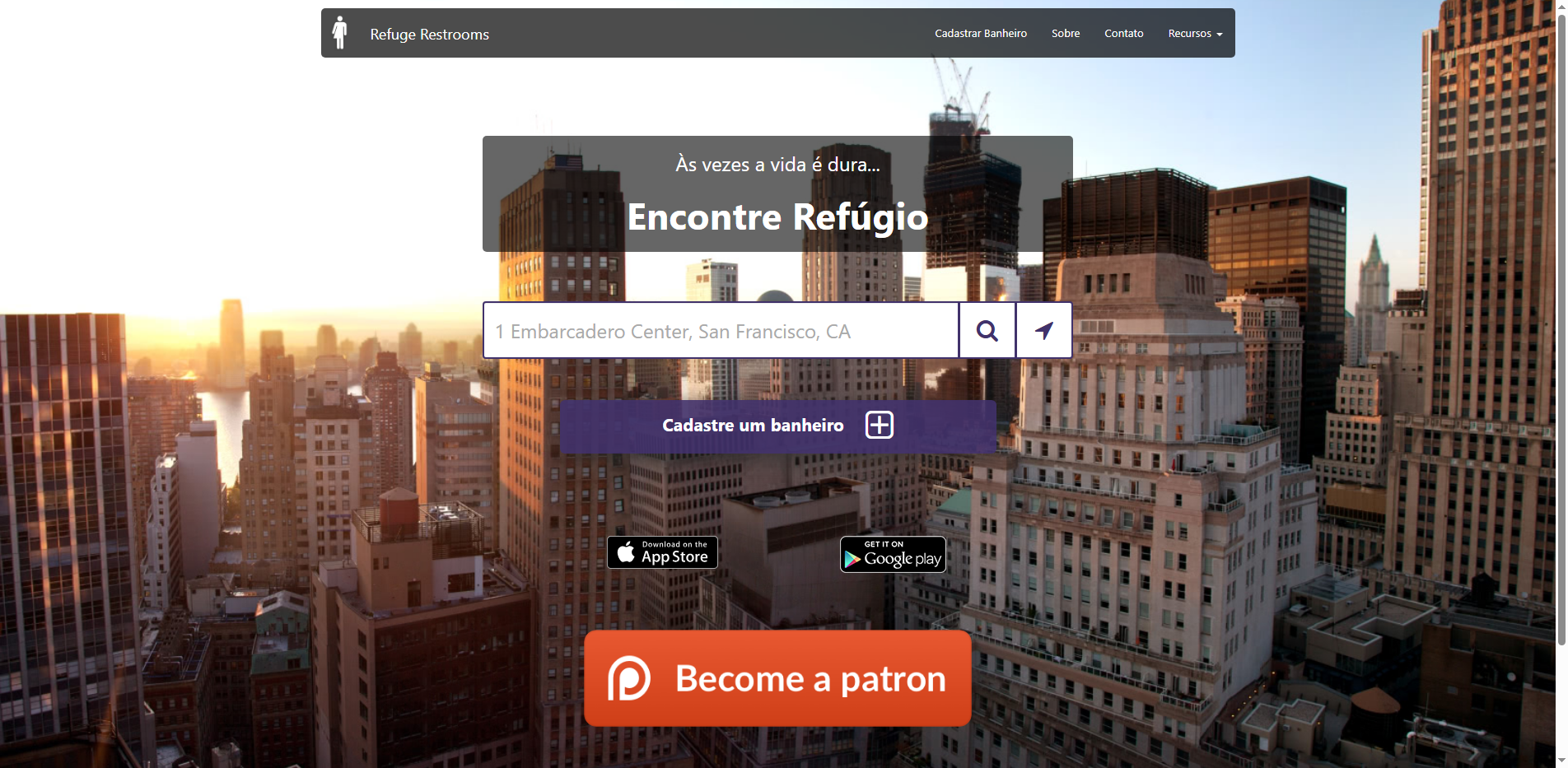 Refuge Restrooms API