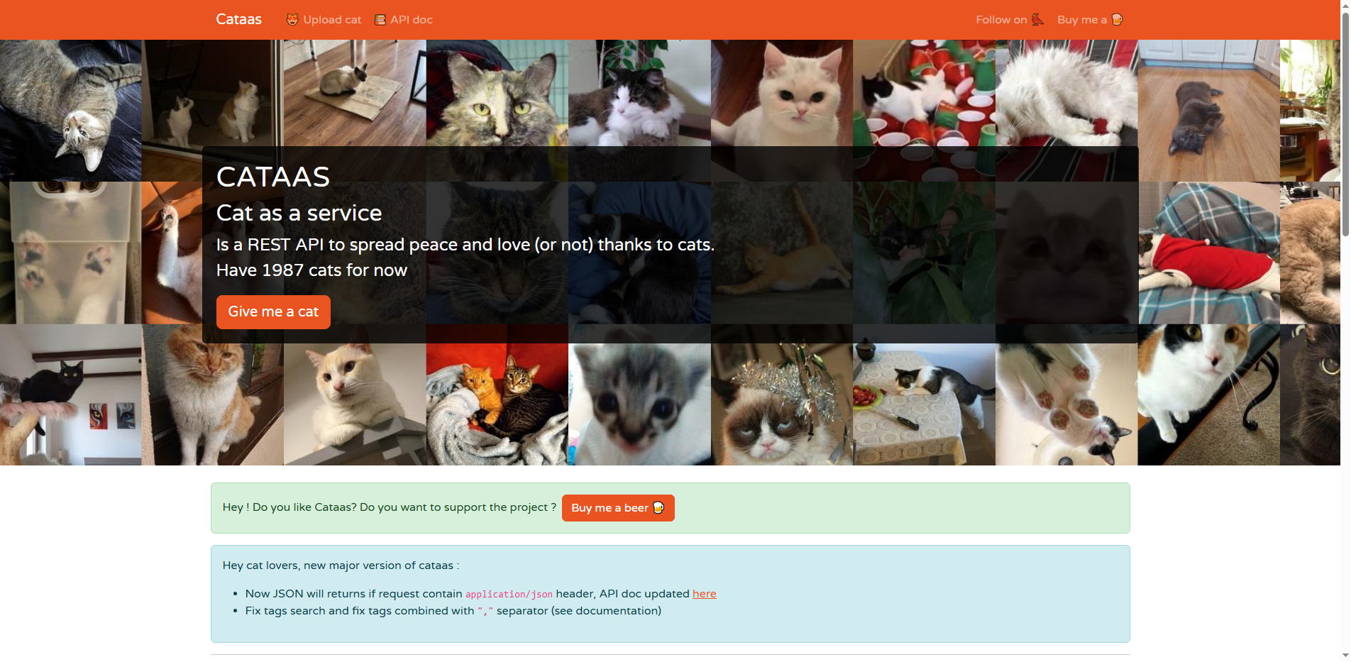 CATAAS API