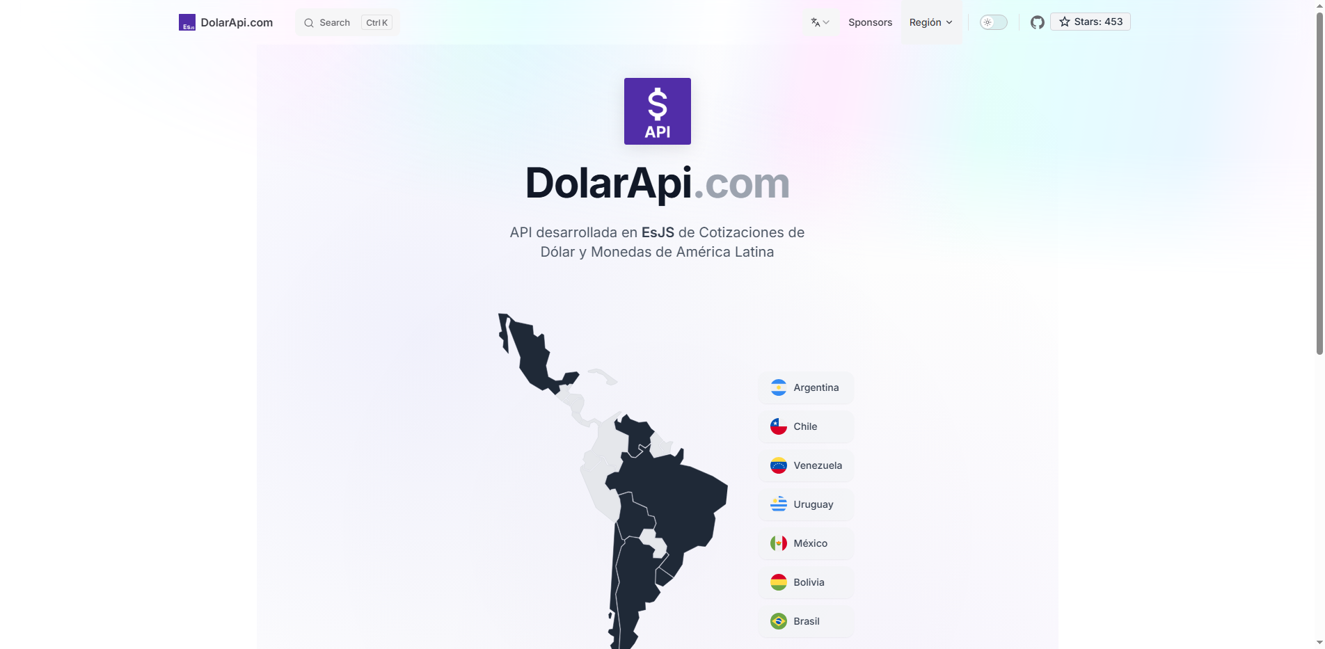 Dólar y Monedas API
