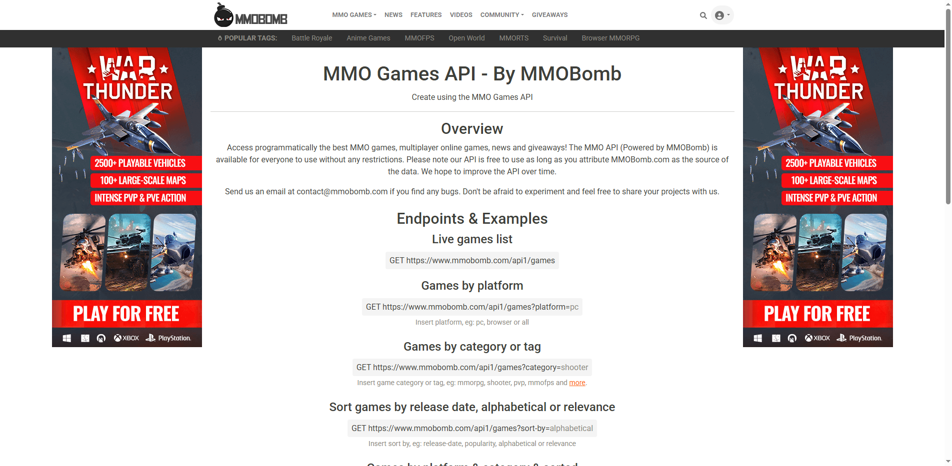 MMO Bomb