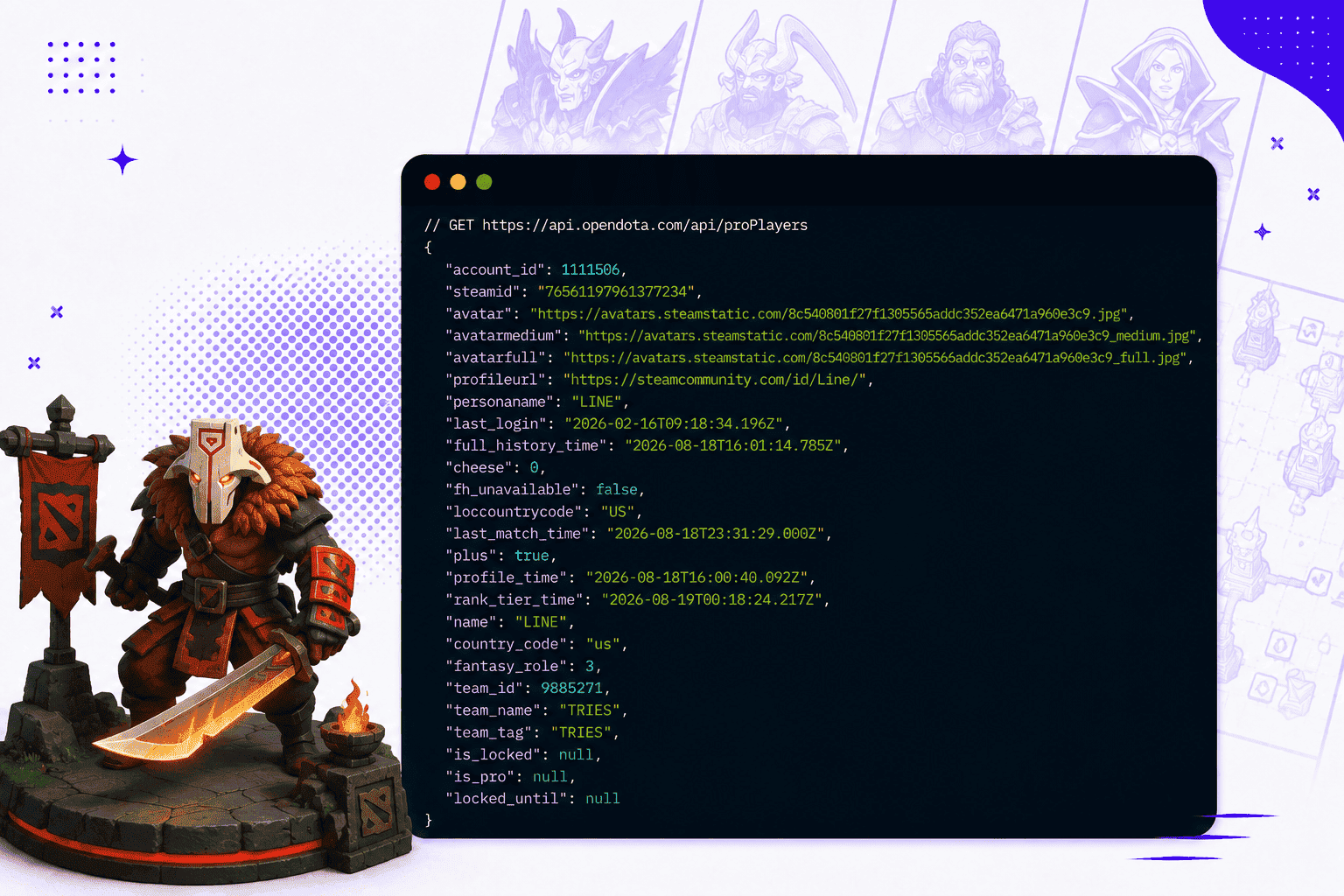 Dota 2 API
