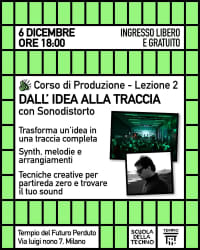 DALL' IDEA ALLA TRACCIA
