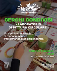 CERCHI CONDIVISI - LABORATORIO DI PITTURA CIRCOLARE