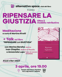 ALTERNATIVO CLUB DEL LIBRO - RIPENSARE LA GIUSTIZIA