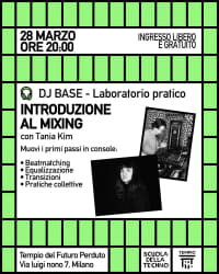INTRODUZIONE AL MIXING