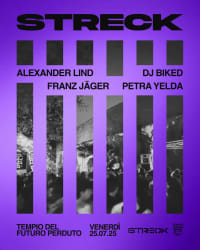 Streck: Petra Yelda, Alexander Lind, Dj Biked, Franz Jäjer