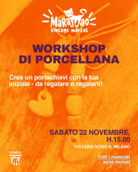 WORKSHOP DI PORCELLANA 