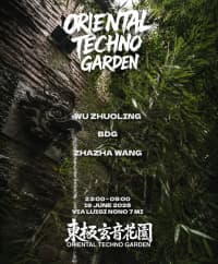 Oriental Techno Garden - 東極玄音花園: Wu Zhuoling, ZHAZHA WANG, DÅwN (OPEN-AIR)