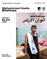 “I colori della terra” ألوان الأرض workshop con biishoss
