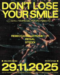 DON'T LOSE YOUR SMILE X TEMPIO