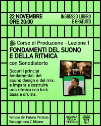 fondamenti del suono e della ritmica