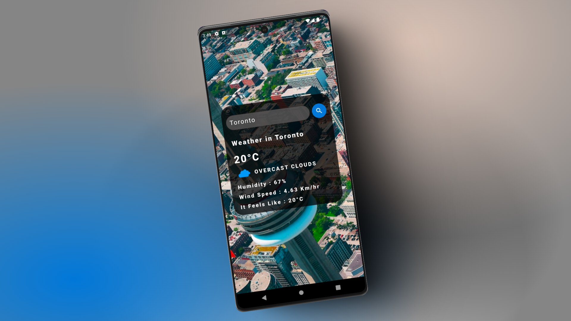 Flutter Weather App
