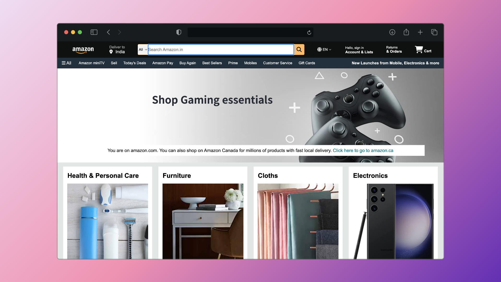 Amazon Clone