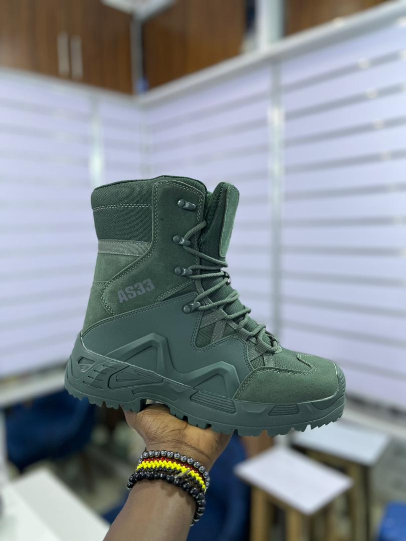AS33 Tactical Military-Grade High-Top Combat Boots