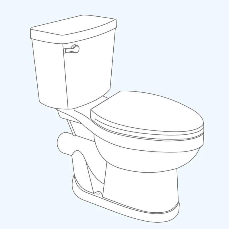 Destin Rear Toilet