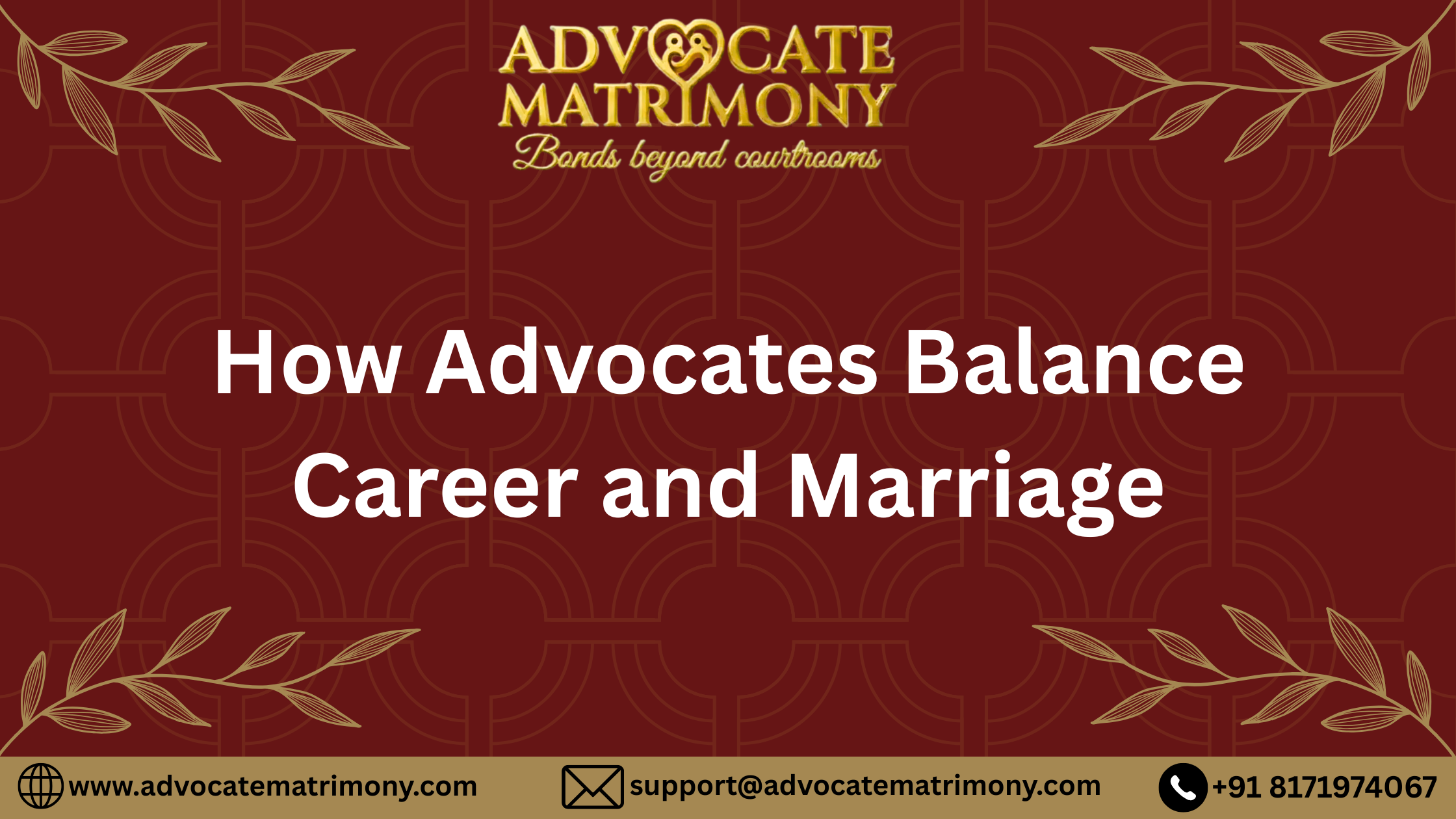 How Advocates Balance Career and Marriage