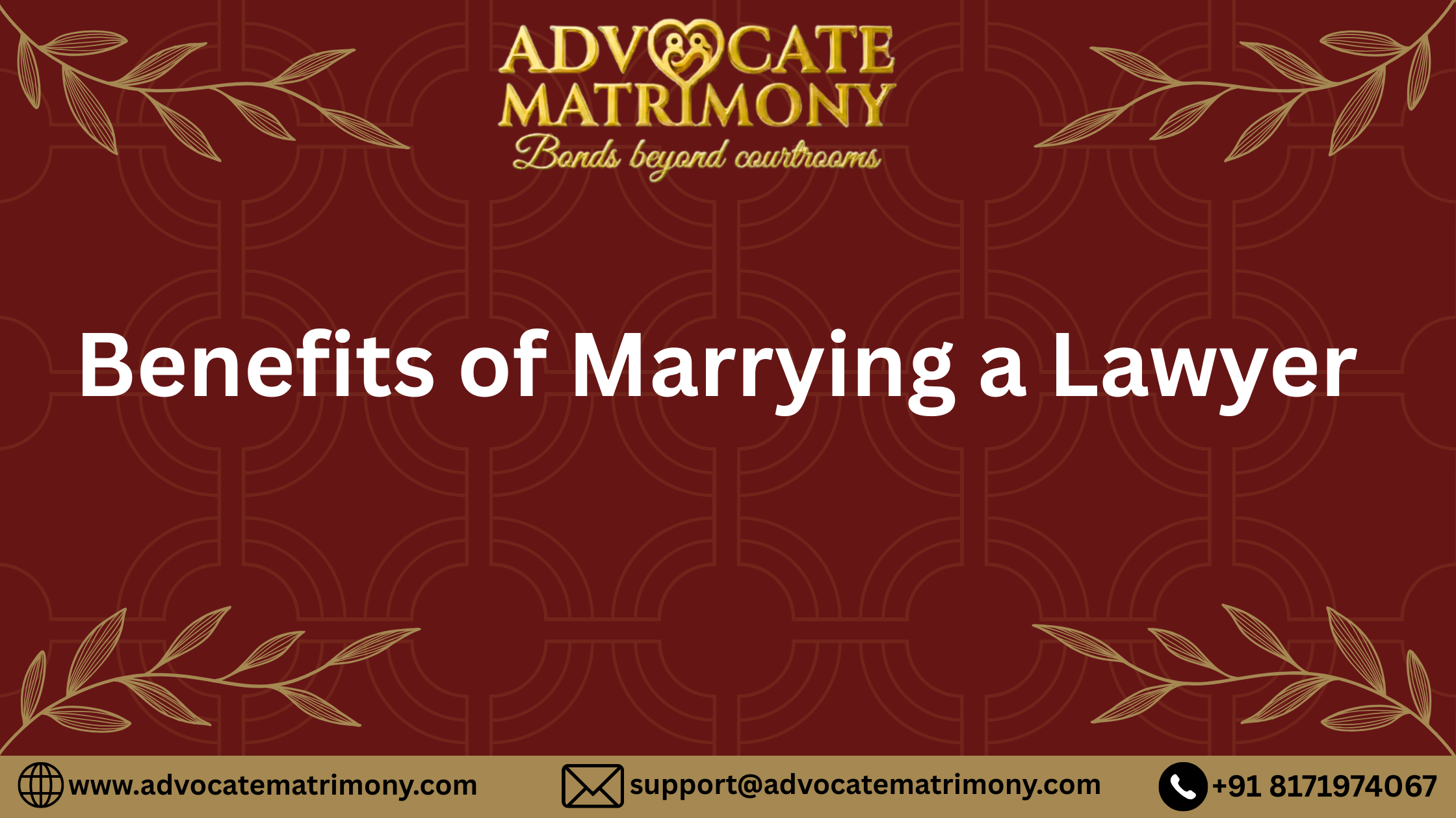 Benefits of Marrying a Lawyer: