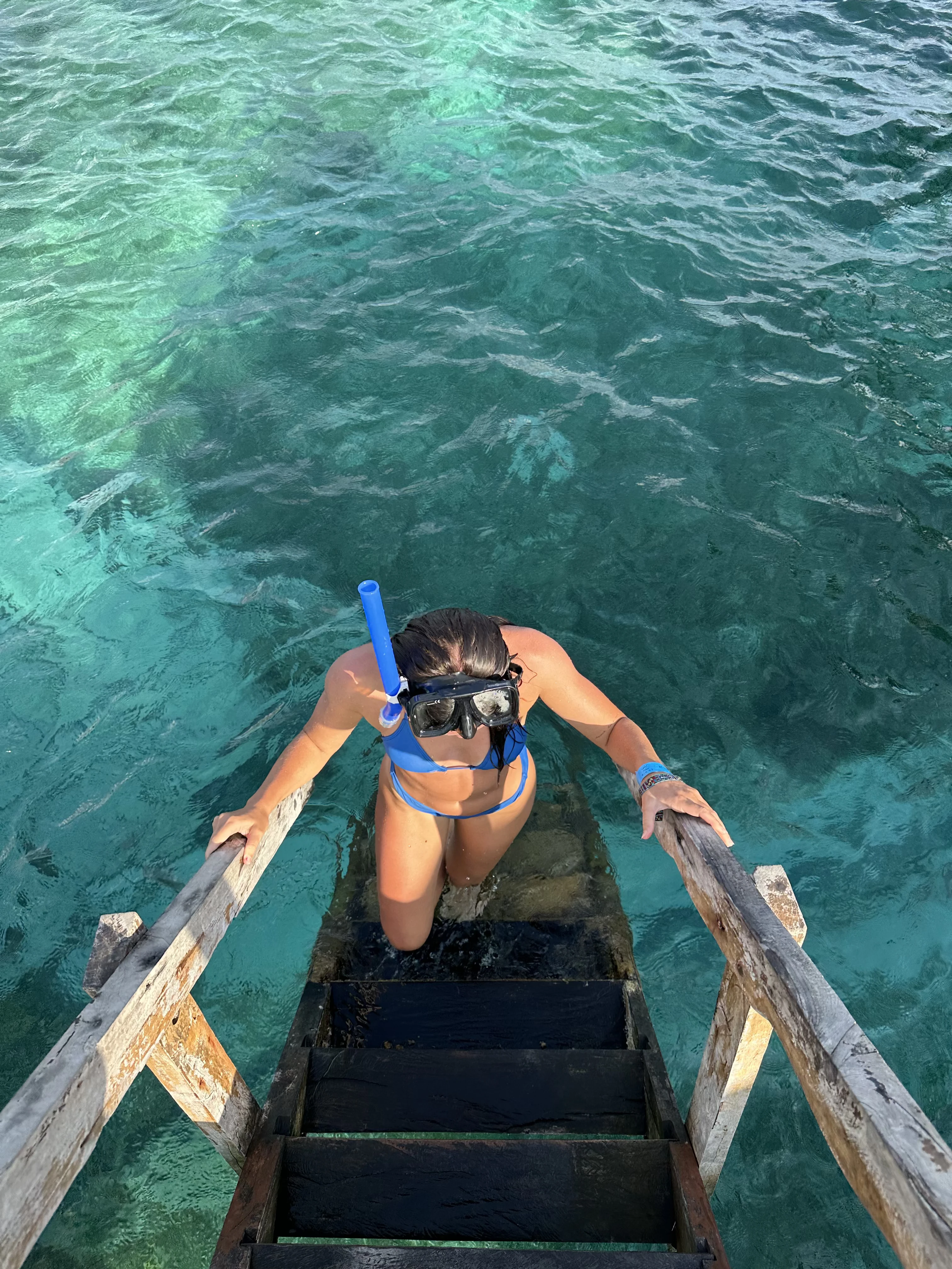 Isla Mujeres - the BLUEST water I've ever seen