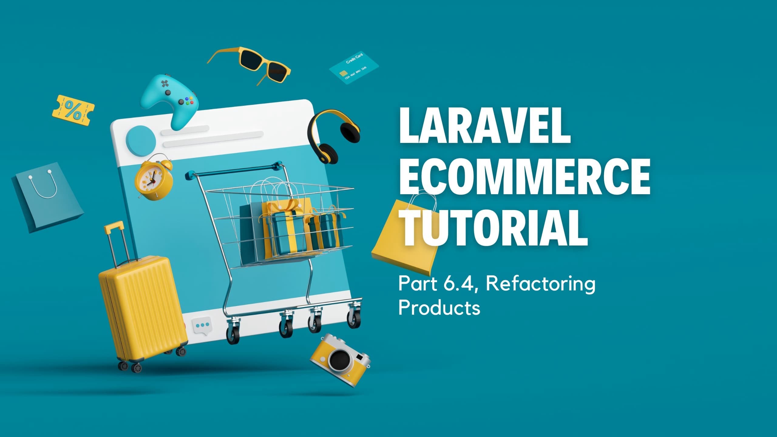 Laravel Ecommerce Tutorial: Part 6.4, Refactoring Products