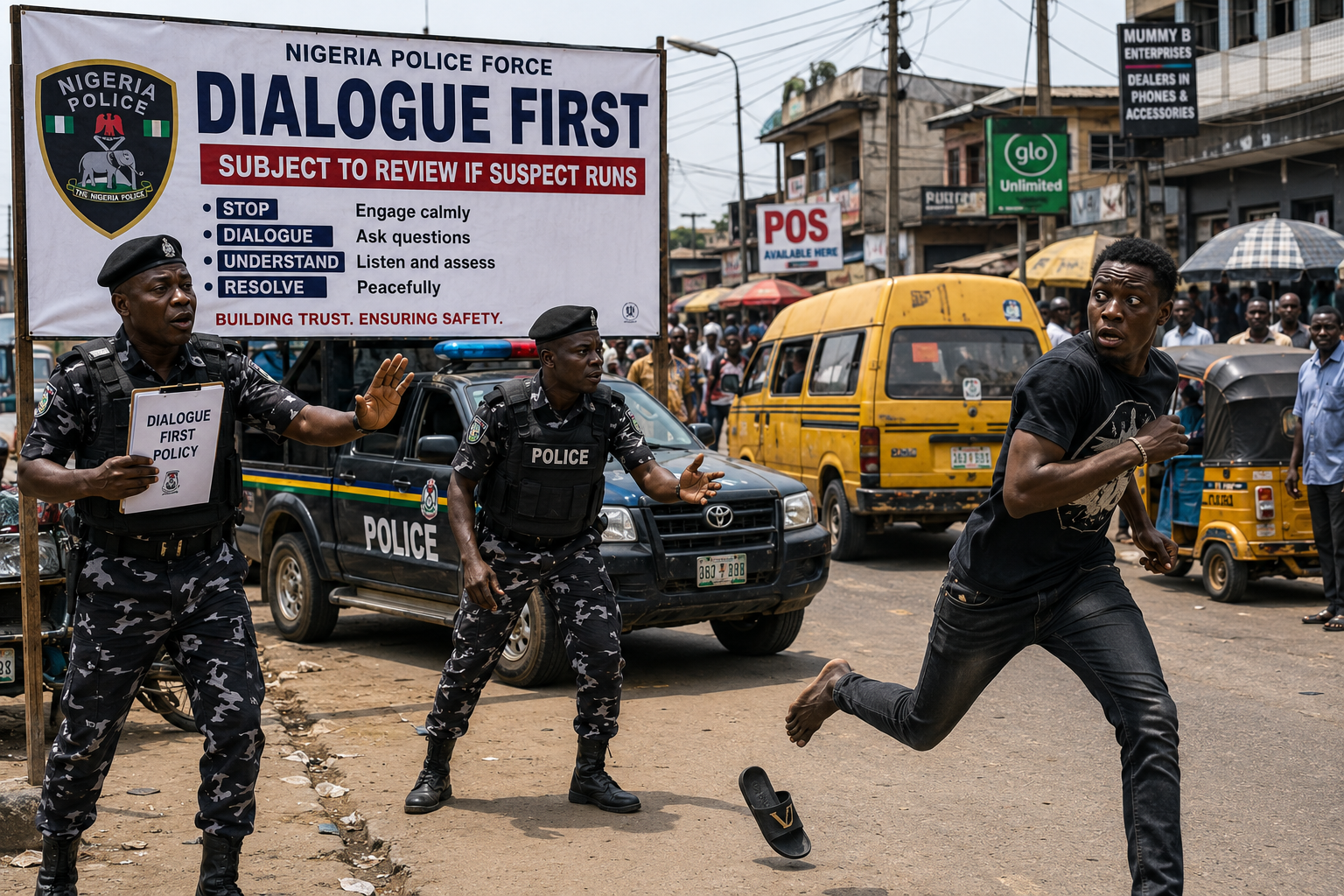 Police Introduce ‘Dialogue First’ Policy, To Be Reviewed After Suspect Runs
