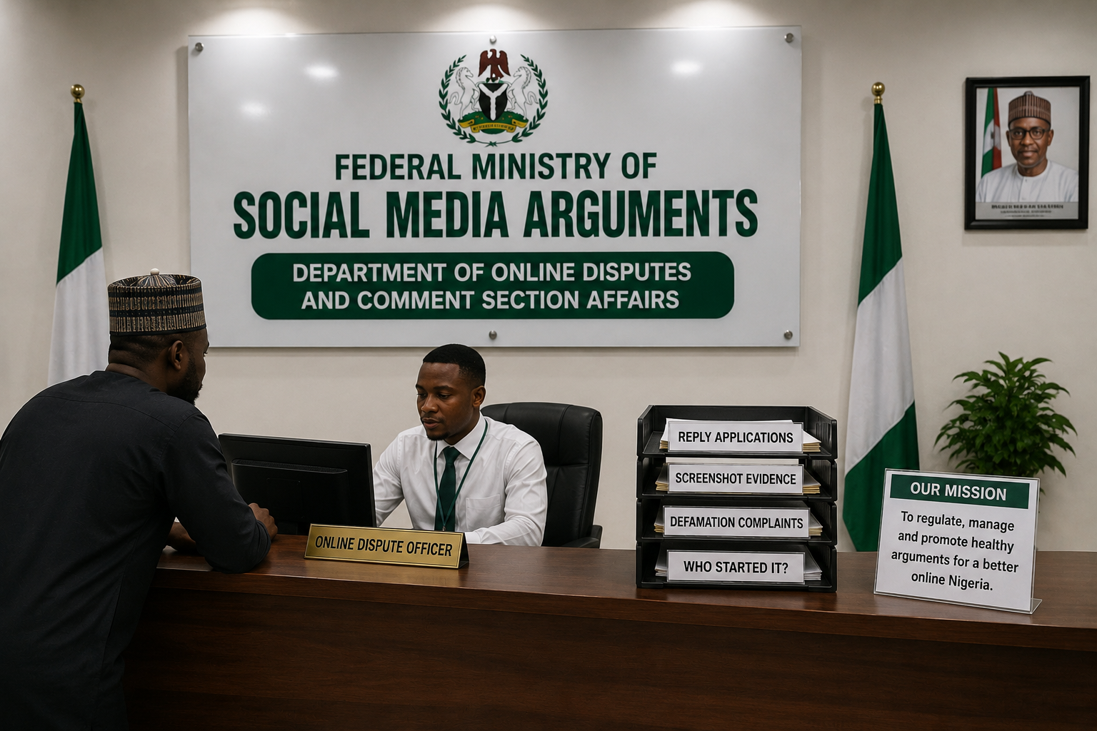 House of Reps Proposes Ministry of Social Media Arguments