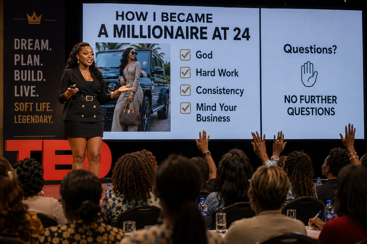 Women Who Attribute Sudden Wealth to 'God and Hard Work' Ask Nigerians to Mind Their Business